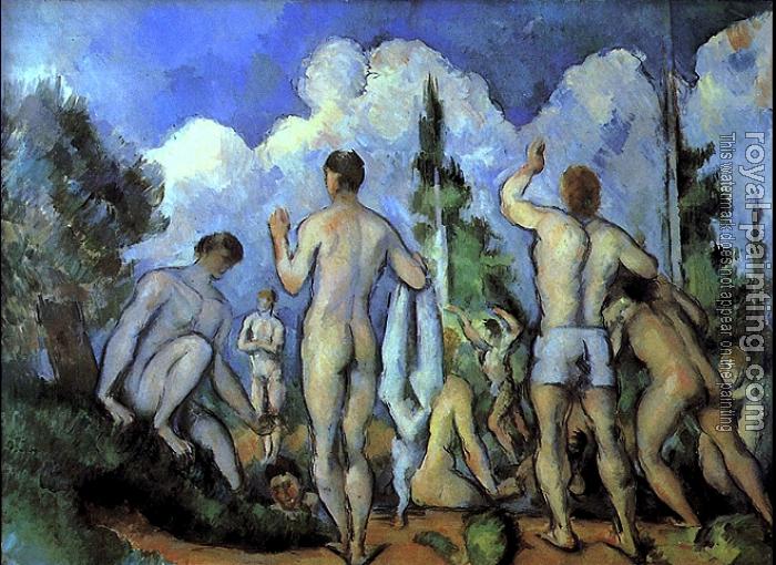 Paul Cezanne : Bathers